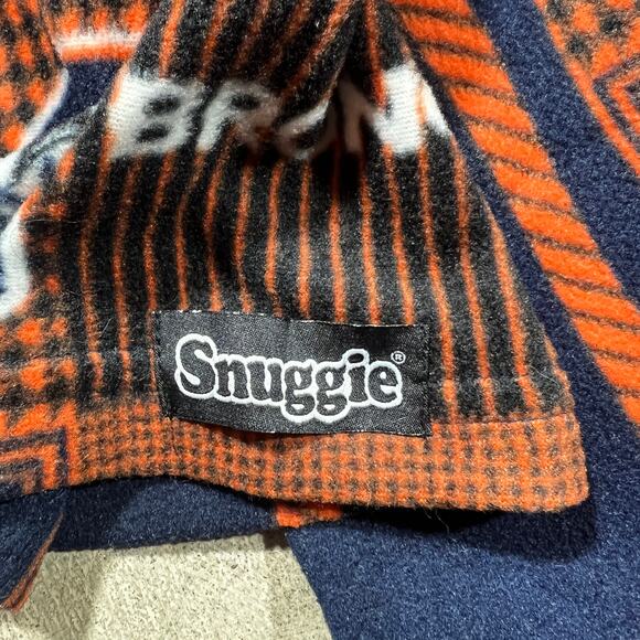 Denver Broncos NFL Snuggie Wearable Fleece Blanket All Over Print - Picture 3 of 4